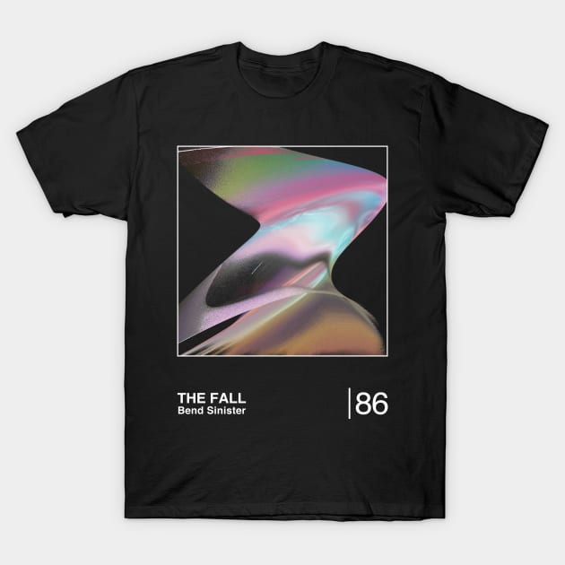 Bend Sinister / Minimalist Style Graphic Artwork Design T-Shirt by saudade